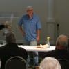 Ken Arnold giving a fine presentation on how he restored a swinger.